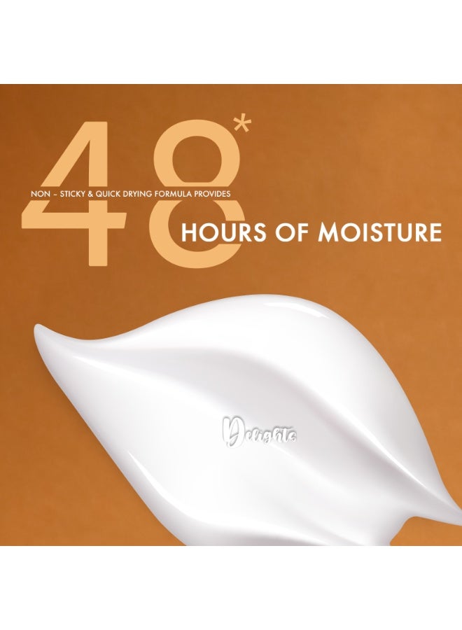 VCare V Care Delight Toffee Vanilla Body Lotion 1L - Deep Moisturizing, Non-Greasy & Fast Absorbing, Gourmand Fragrance - Image 5